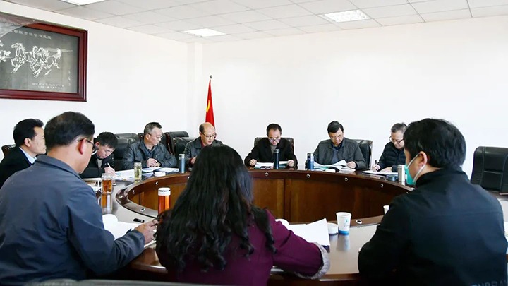 云煤（LETOU乐投）集团党委副书记、副董事长、总经理高建嵩一行到云维集团领导年度民主生涯会