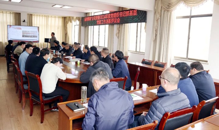 以“述”亮绩，以“评”促干│后所煤矿公司党委召开2024年度党组织书记抓基层党建工作述职评议查核会